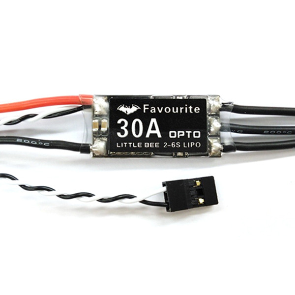 FVT LittleBee 30A ESC 2-6S BLHeli Supports OneShot125 For RC Multirotors