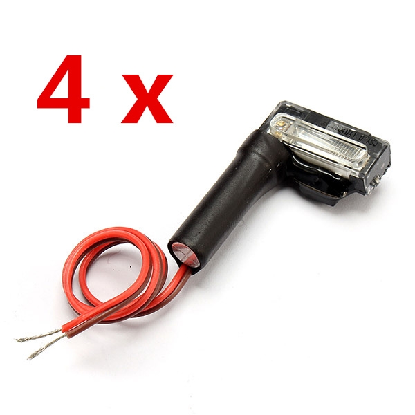 2 Pairs Xenon Night Strobe Flash Light Automatic for RC Multicopter 1-6S