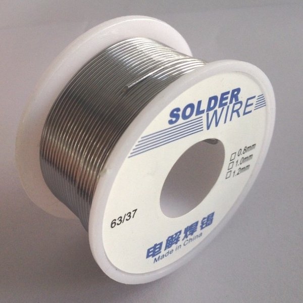 100g 63/37 0.6/0.8/1.0/1.2/1.8mm Tin Lead Soldering Wire Reel Solder Rosin Core