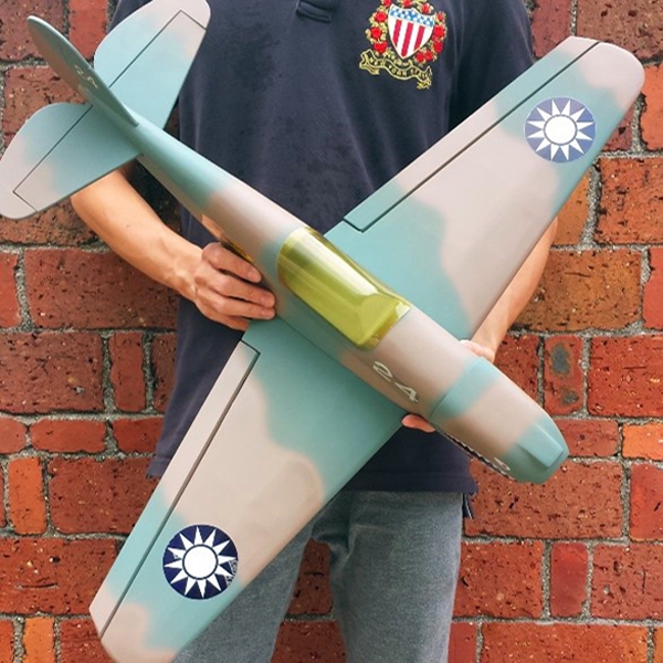 Flying Tigers P40EP Balsa Wood 860mm Wingspan RC Airplane KIT