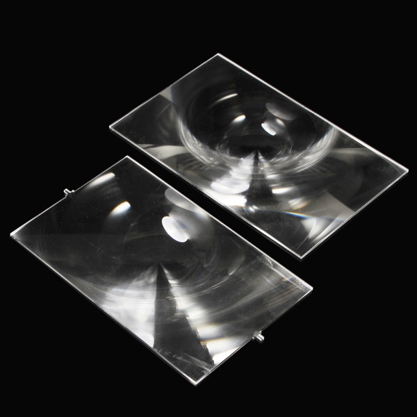 1 Pair DIY Universal 7 Inch Fresnel Lens 0.1mm Spacing For HD Projector FPV Goggles Headset 