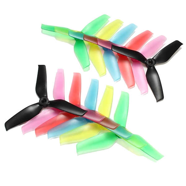 10 Pairs Racerstar 5042 5x4.2x3 3 Blade Propeller 5.0mm Mounting Hole For FPV Racing Frame