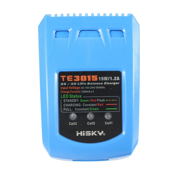 Hisky HCP100S AC 15W 2-3S Lipo Balance Charger 