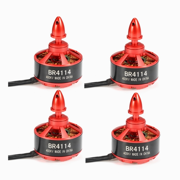 4X Racerstar Racing Edition 4114 BR4114 400KV 4-8S Brushless Motor For 600 650 700 800 RC Frame Kit