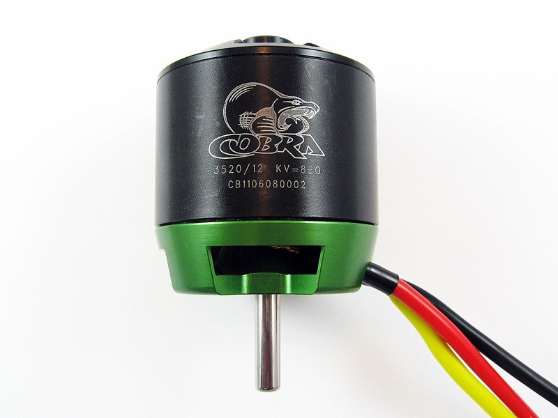 Cobra C3520/12 820KV 3-5S Brushless Outrunner Motor For RC Models