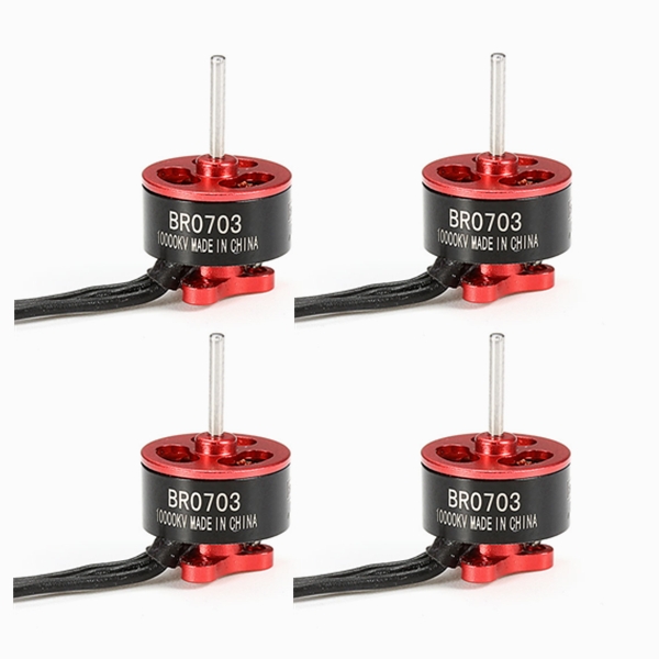 4X Racerstar Racing Edition 0703 BR0703 10000KV 1-2S Brushless Motor For 60/80/100mm FPV Racer 1.9g