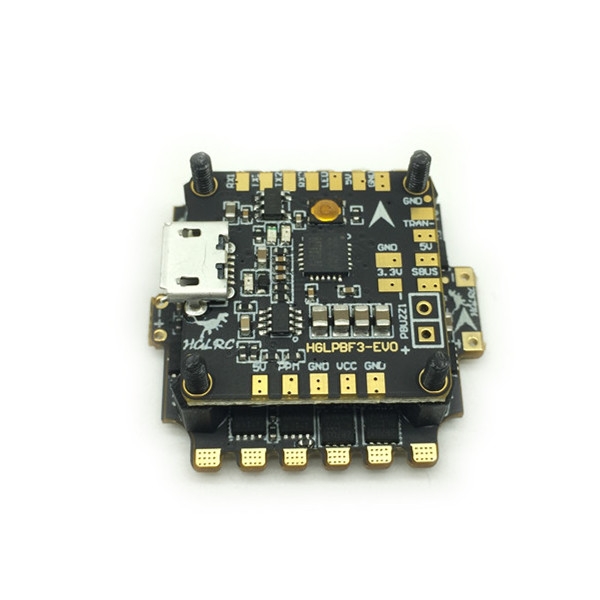 Upgrade 20x20mm XJB V2 PBF3 EVO Flight Control AIO PDB BEC D-shot & 25A Blheli_S 2-6S 4 in 1 ESC 