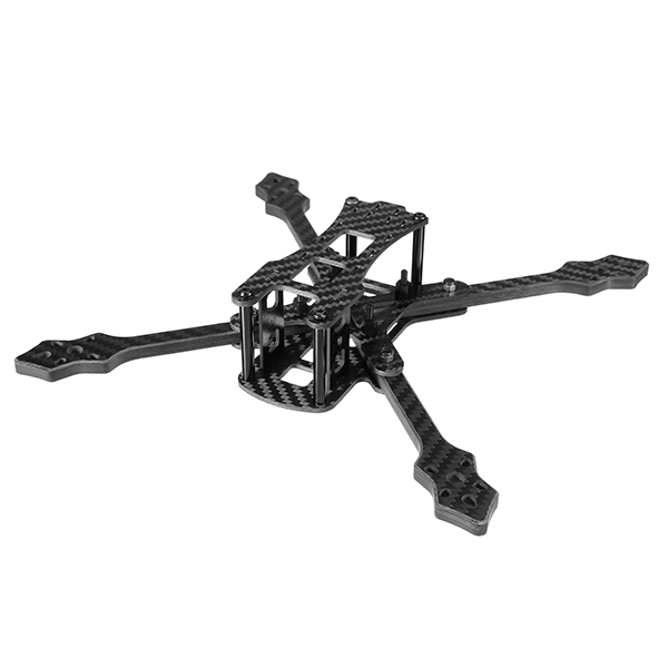 Realacc Furious 220mm Carbon Fiber 6mm Arm FPV Racing Frame Kit 97g