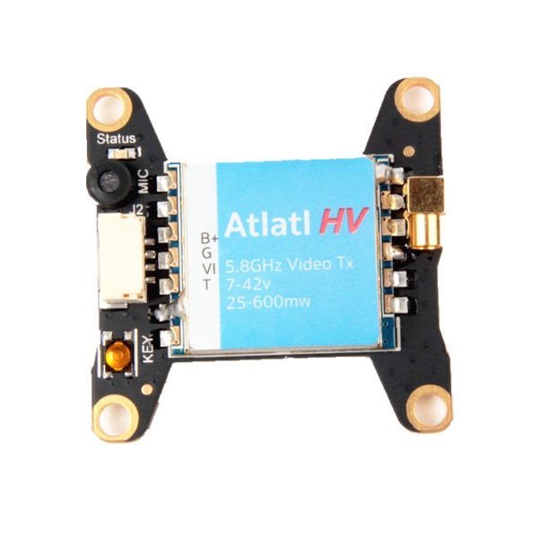 Holybro Atlatl HV 5.8G 40CH Raceband 15/25/100/200/400/600mW FPV Transmitter Support Telemetry MIC 