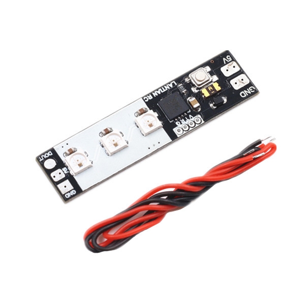 5V 7 Color LED Decoration board Strip with Night Light